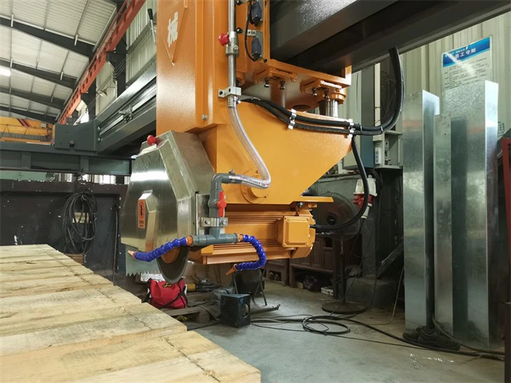 45 Degree Marble Cutter Bridge Saw Machine